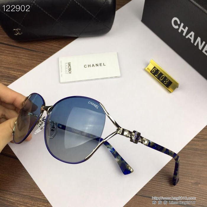 CHANEL香奈兒 官網同步 歐美風範 原單偏光 女款太陽鏡  lly1306